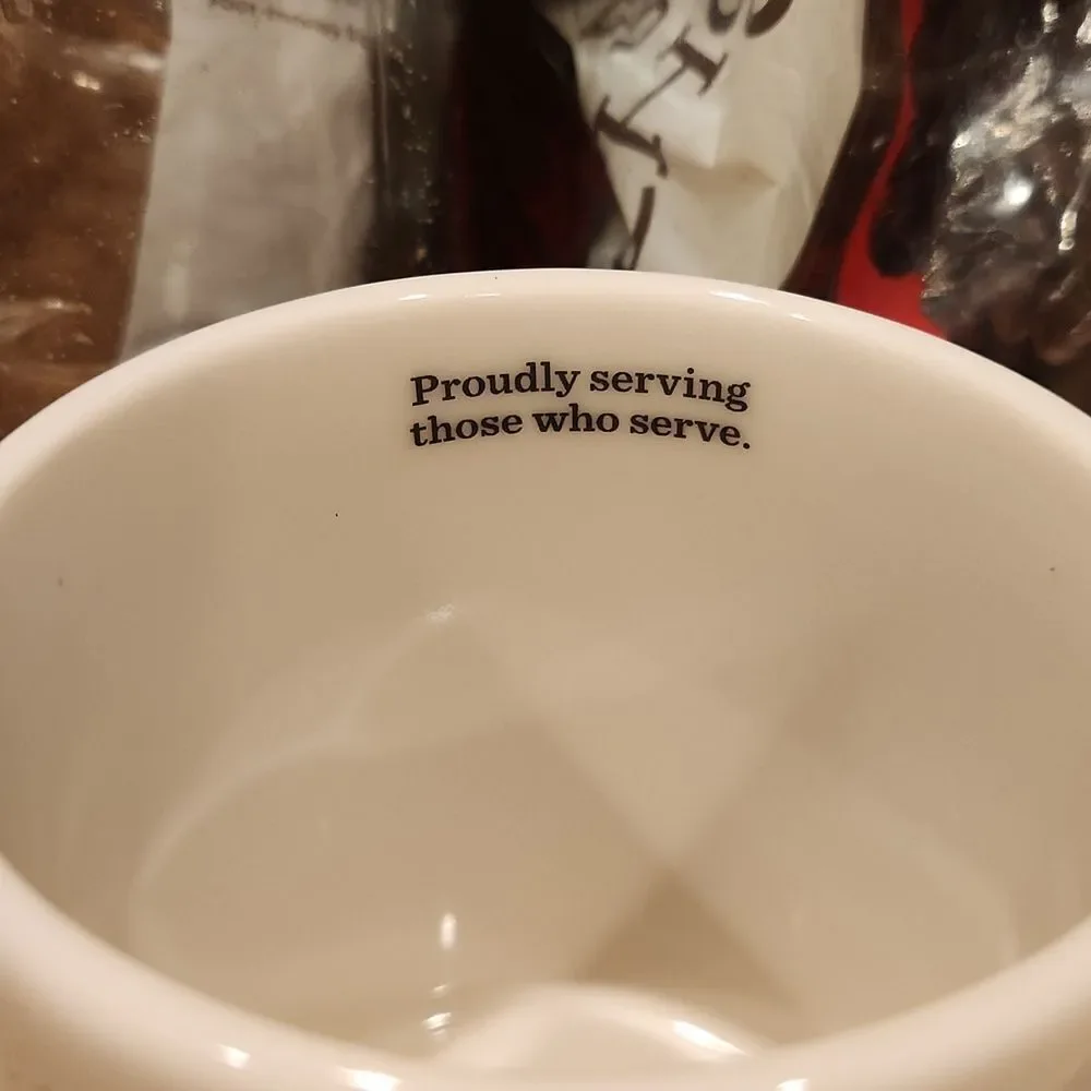 Starbucks Military Commitment 2017 Cup 14 oz. NWT